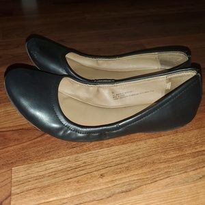 Mossimo Black Ballet Flats Sz 9.5